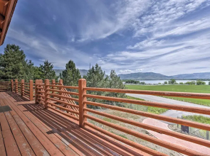 Spacious Hilltop Cabin w/ Deck & Scenic Views!