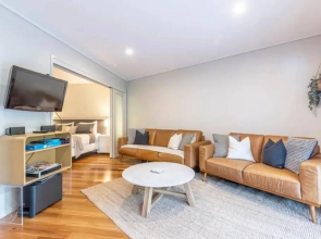 Kingscliff 2 bed apartment plunge pool at Salt Beach Resort and Spa