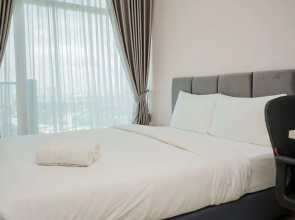 Minimalist And Nice Studio At Tree Park City Cikokol Apartment