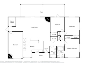 E Mariposa Home 4 Bedrooms 2 Bathrooms Home