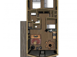 Waterlodge Tomke in Nes