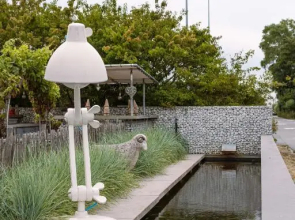 Beautiful and spacious house with swimming pond sauna and garden