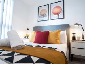 One Super King Bedroom Kelham Island by Belvilla