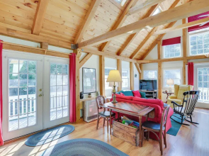 Frye Island Family Cabin With Lake & Beach Access!