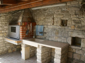Stone Holiday Home in Peresiji With Pool
