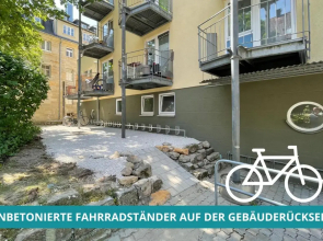 Wahnfried Nr1 - City Apartment mit Küche, Duschbad und Balkon - zentral aber ruhig
