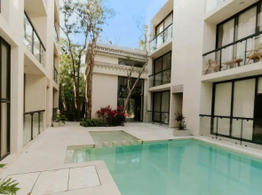 Spacious Modern 3BR Apartment in Gated Community With Pool View at Chaan Ha by Waves