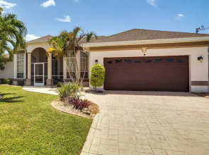 Dock & Outdoor Oasis: Waterfront Cape Coral Home