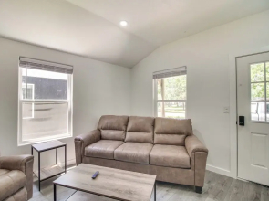 Close to Lake: Grove Cabin w/ Shared Fire Pit!