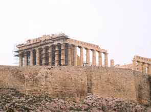 Deco Marble Apt With Acropolis View
