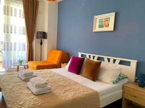 Room-blue Studio With Sea View