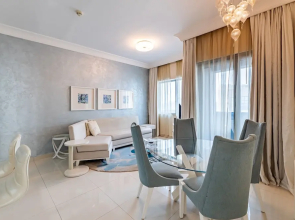 1BR Damac Maison With Burj Khalifa View