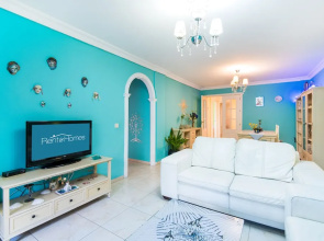RentAndHomes Los Boliches Blue&Green Apt