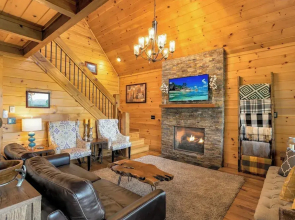 Creekside Cabin w/ Hot Tub, Mtn Views & More!