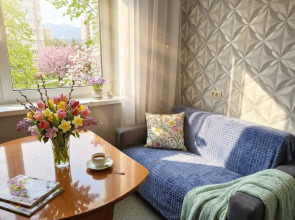 Cozy apartment Comfort Code with Almond shopping center on Tsvetnoy 5