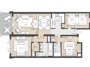 3-Bedroom Villa 315 in Kahuku