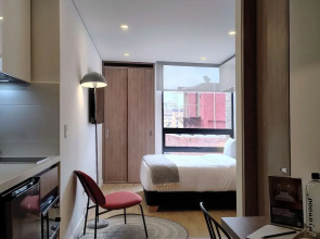 w Wonderful Loft in the Heart of Bogot