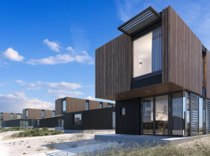 Trendy Lodge With two Bathrooms Near the Sea