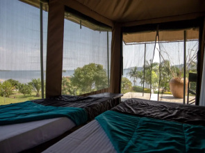 Room in Lodge - Find a Quiet Beach Resort at Rushel Kivu Resort!