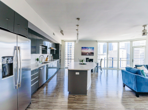 Lavish Home across Romare Bearden Park