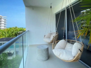 w Fantastic 2BR w AC in Sunny Cartagena