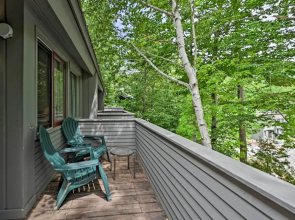 Village of Loon Mtn Condo w/ Fireplace & Balcony!