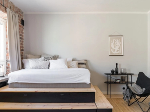 Compact studio in Punavuori for 4 people