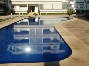 Apartment With one Bedroom in El Mansouria, With Wonderful City View, Shared Pool, Enclosed Garden