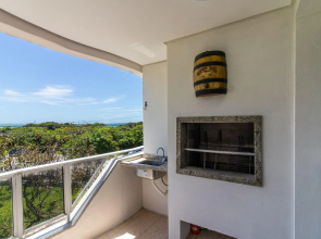 Maravilhoso apartamento com vista mar - HB49F