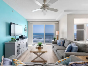 Oceanview Condo Daytona Shores 3 bed 3 Bath