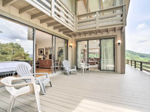 Mountain Views & Deck: Spacious Bryson City Home!