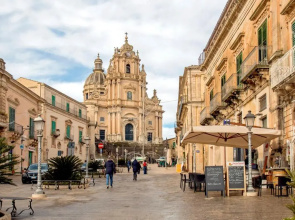 Apartment with one bedroom in Ragusa with wonderful city view and WiFi 22 km from the beach