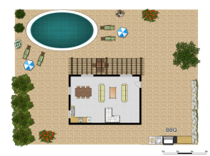 Villa Petros Large Private Pool Walk to Beach Sea Views A C Wifi Car Not Required - 180