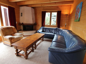 Well Equipped Valais Chalet With Fireplace and Three Floors
