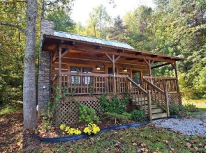 Leave the stress behind!- private hot tub, pet and motorcycle friendly, let peace and nature surround you! 2 Bedroom Home by RedAwning