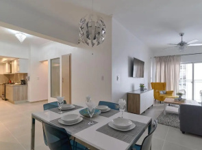 Dom. Rep. Exclusive 2 bed Apt. Evaristo Morales
