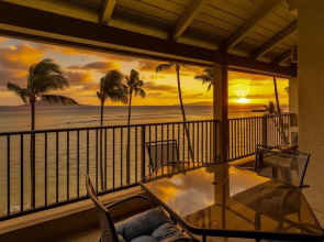 Lauloa 410 - Top Floor, Oceanfront Lanai, Molokini & Halaeakala Views, Split A/C