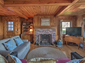 Waterfront Kennebunk Retreat on Private Beach