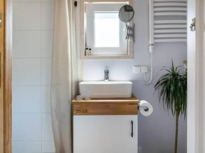 Gezellige Tiny House met zwembad