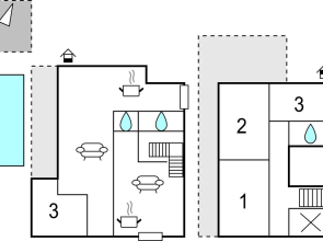 Awesome Home in Jadranovo With Outdoor Swimming Pool, Wifi and 4 Bedrooms