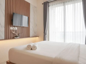 Comfy And Warm Studio Room At Sky House Bsd Apartment
