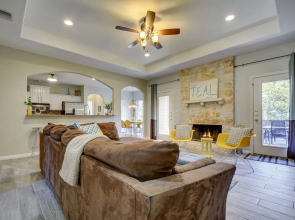 4BR 2 5BA Lake Travis Pool Hill Country Views Sleeps 14 by RedAwning