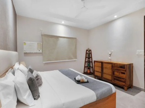 Alaya Stays Krishna Manor 3BHK With Pool