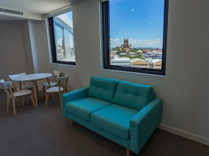Newcastle Beach 1-BR Apartment w/ City views