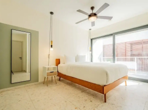 w Cozy 1BR in Casco Antiguo