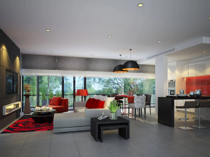 The Pavilions, Suites