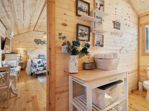 Stunning Cabin Right on Main St!