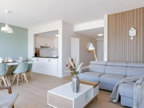 Bright Seaview Apartment in Oostende