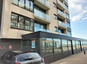 Koksijde Zeedijk La Digue 102 appartement - lateraal zeezicht