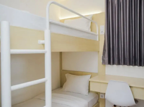 Fully Furnished With Modern Design 2Br At Sky House Bsd Apartment